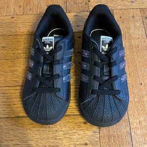 Toddler iridescent adidas sneakers size 9